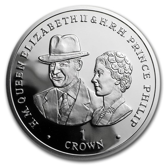 2017 Falkland Island Silver 1 Crown Royal Couple (Goodwood Races) 2017 Falkland Island Silver 1 Crown Royal Couple (Goodwood Races)